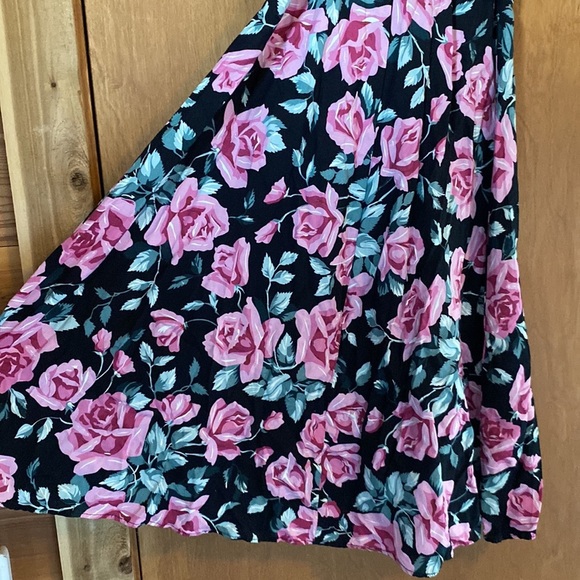 Vintage My Michelle rose floral dress - Picture 8 of 10